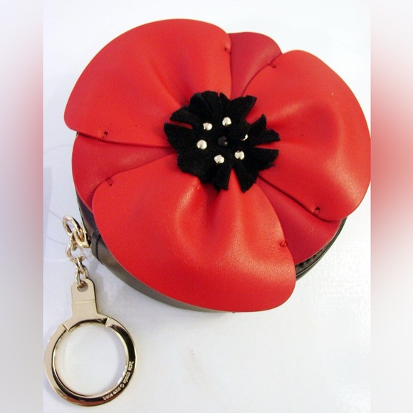 NWT KATE SPADE OOH LA LA POPPY COIN PURSE - Picture 5 of 8